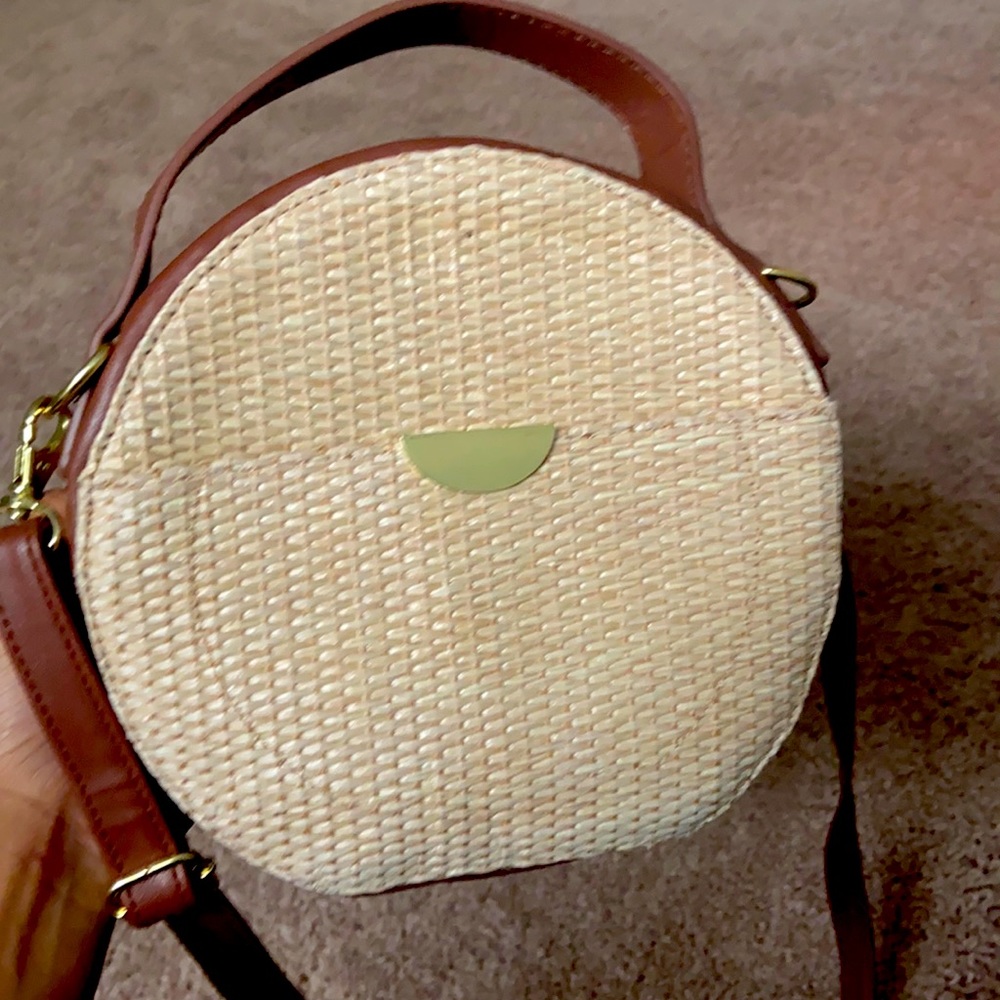 Brown cross body bag for women